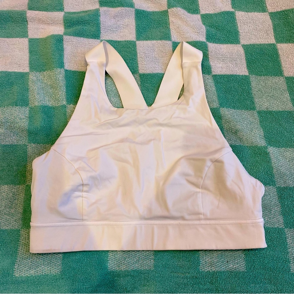White Lululemon Sports Bra